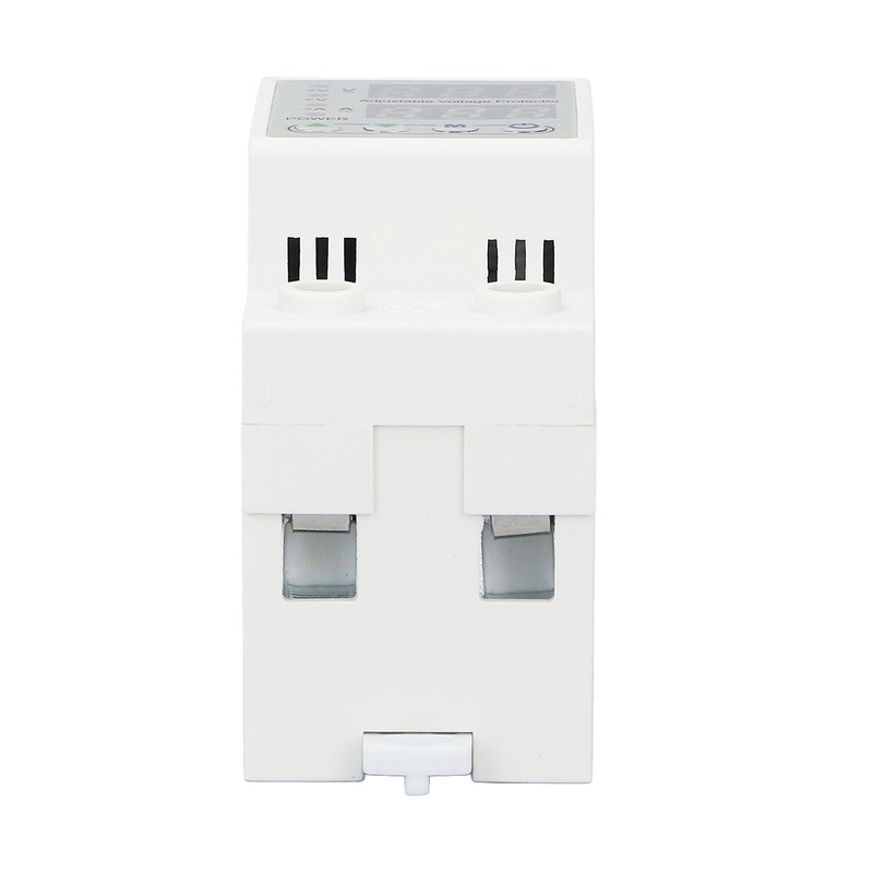 Digital Display 2P Voltage Protector Automatic Reset Under Over Voltage