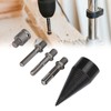 5Pcs Firewood Log Splitter Drill Bit Steel Wood Splitting Logs