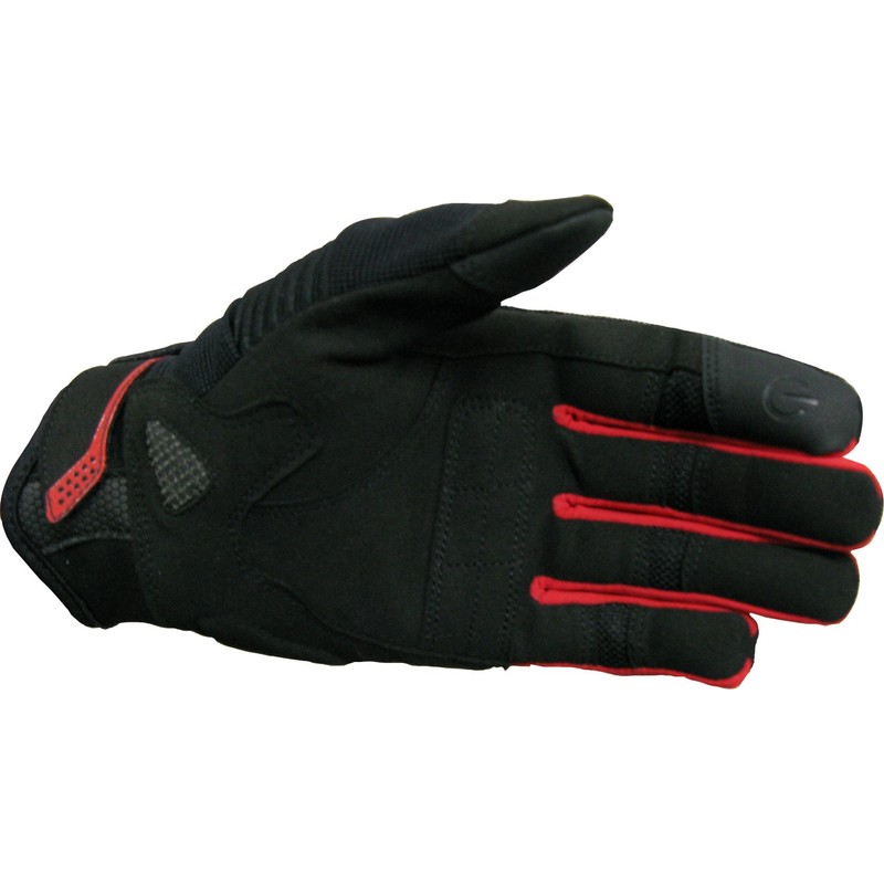 T's TSG-43A Protection Mesh Gloves Black/Red M