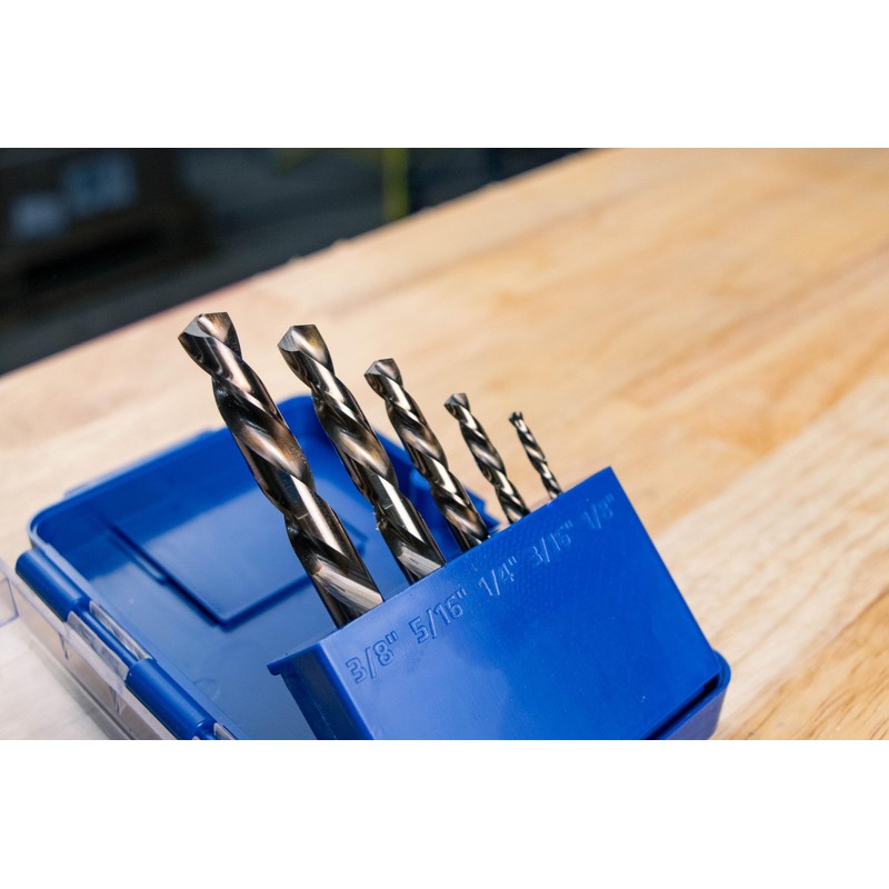 Century Drill & Tool, 74108, Left Hand Drill,Splint Point Tips,