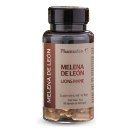 Melena De Leon  Lions Mane Pharmadan 60 Caps                                                                                                          
