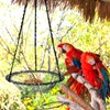 Bird Bath Feeder | Bird Baths - Heavy-Duty Metal Birdhouse