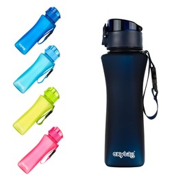 OXYBAG OXY TWiST 550 ml Children's Drinking Bottle, BPA-Free & Tritan, Leak-proof & Dishwasher Safe, with Filter for Fruits, School, Sports & Leisure