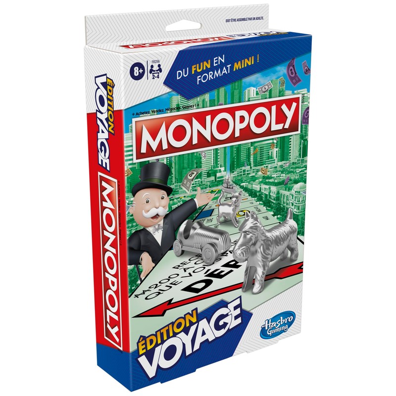 Jeu Classic Monopoly Edition Voyage