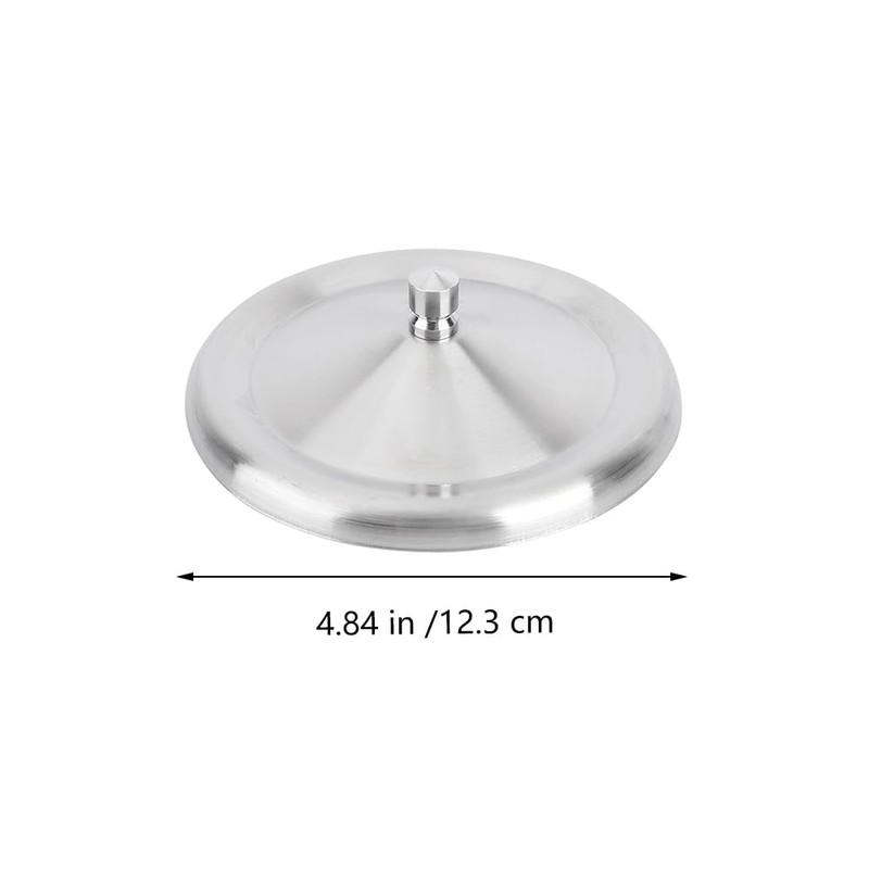 Operitacx Pack of 2 Stainless Steel Cup Covers for Drinks,