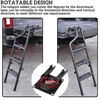 POKIAUTO Universal Foldable and 360° Rotatable Tailgate Ladder for Pickup