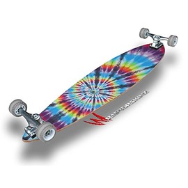 Tie Dye Swirl 100 - Decal Style Vinyl Wrap Skin fits Longboard Skateboards up to 10"x42" (Longboard NOT Included)