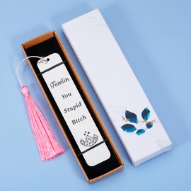 Funny Bookmark for Women Reading Gift Fantasy Book Mark for Book Fans Book Lovers Reader Birthday Christmas Inspirational Gift for Female Male Friends