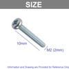 TERF® M2 X 10mm Pozi Pan Machine Screws M2 (2mm)