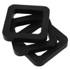 ULTECHNOVO Noise 3pc Trailer Hitch Silence Pad Reducing Rattle Noise