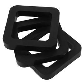 ULTECHNOVO Noise 3pc Trailer Hitch Silence Pad Reducing Rattle Noise Rubber Hitch Buffer Pad