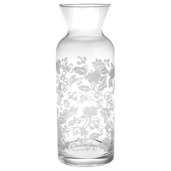 Pasabahce 43824 Dec Provence Glass Pitcher, 1 Litre, Transparent/Multicoloured