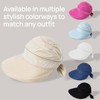 AlturaGo 2-in-1 Women’s Sun Visor Hat Wide Brim Sun Hat
