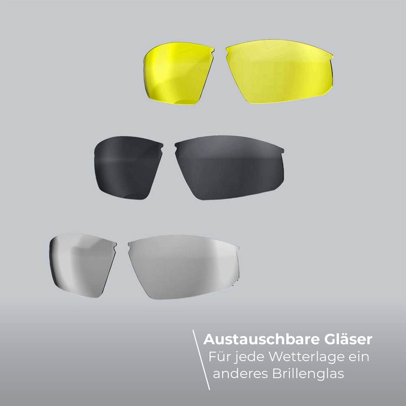 BBB Cycling Biking Glasses Cycling Sunglasses With Travelcase Sport Glasses