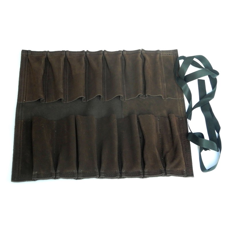 Narex 14 Pocket Leather Tool Roll