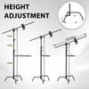 C Stand with Boom Arm, Heavy DutyPhotography Light Stand, 10.8ft/330cm