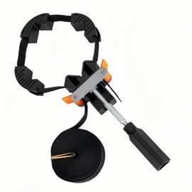 DIY Clamping Belt, Woodworking Fixing Tool, Aluminum Alloy & Plastic, 90 Degree Right Angle Fixing, Mounting Tool for Frame Frame
