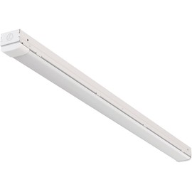 Lithonia Lighting MNSS L48 5500LM MVOLT GZ10 40K LED Single Lens Strip Light, Multi-Volt 120-277V, Corded Electric, 48 Inches, Cool White