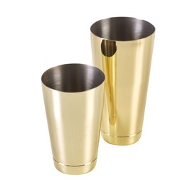 Boston Shaker Set Gold Boston Shaker Stainless Steel Available in 4 Colours Set Tin in Tin with Base Cap Two Piece Cocktail Professional