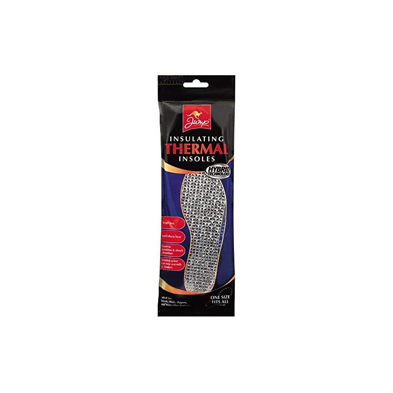 Thermal foilinsulating Insoles Gray