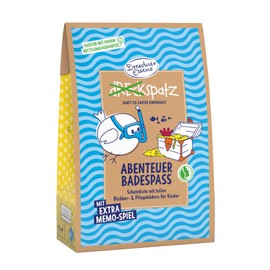 Dresdner Essenz Gift Set Dreckspatz "Abenteuer Badespass" I Treasure Chest with Great Blubber and Care Baths for Children