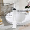 4 Pcs Dental Irrigation Syringe - 12ml Oral Syringes with