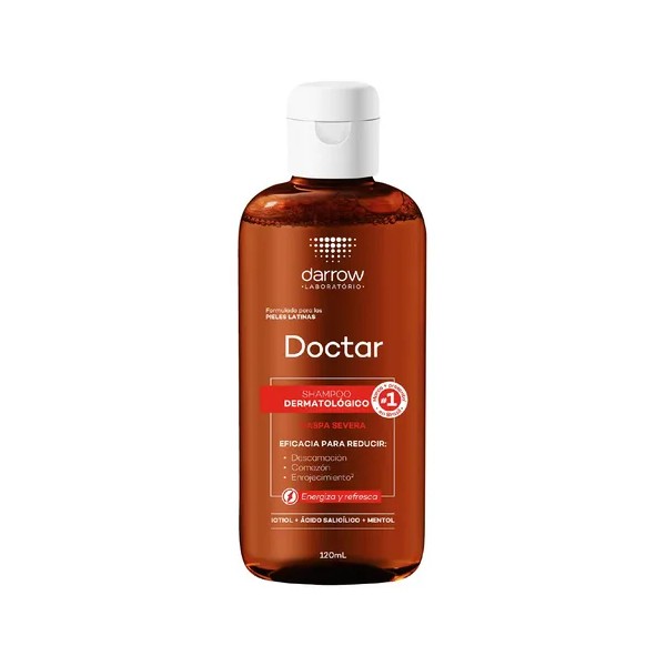 Shampoo Dermatológico Darrow Doctar Para Caspa Severa 120ml