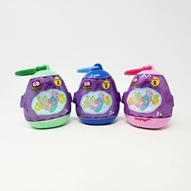 Bulls i Toy Fiesta Toys Cutie Beans Snugglies Series 2 Plush Clip On - Lot of 3 Capsules