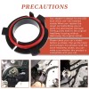 Unbranded 2pcs H7 LED Headlight Bulb Adapter Base Retainer Clip