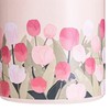 Insulated Food Jar Flower Pattern 450ML Capacity Stainless Steel Portable