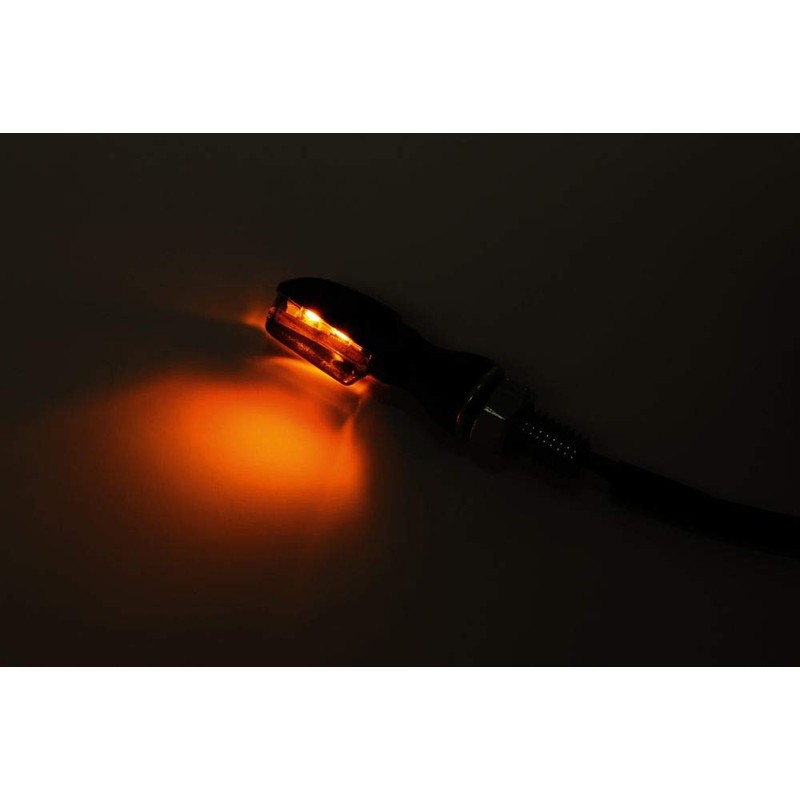 SHIN YO Black SPaRK LED Indicator Tinted Glass E- geprüft,