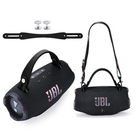 Silicone Handle Strap for JBL Xtreme Speaker, Anti-Slip Replacement Handle Belt for Xtreme 4/3/2, Portable Carrying Strap - Secure Grip, Durable & Easy Install (Black)