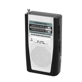 Multifunctional AM FM Portable Pocket Radio Battery Operated AM FM Transistor Radio