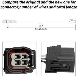 DOSKJOK 36531-HR3-A21 Oxygen Sensor Compatible with TRX420 Rancher 2014-2023 TRX500 Foreman 2015-2023 TRX500 Rubicon 2015-2022