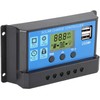 30A Solar Charge Controller,12V/ 24V Solar Panel Charge Controller,Timer Setting