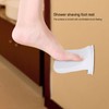 Shower Foot Rest for Shaving Legs, Plastic Suction Cup, Shaving