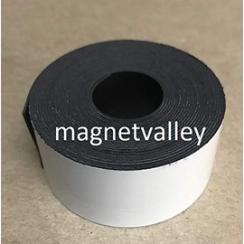 Magnet Valley Magnetic Dry Erase Strip Magnet Roll 6" x 10' Write on/Wipe Off