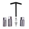 Mr. Gadget's Solutions 4pcs T-Bar Spark Plug Spanner Wrench Set