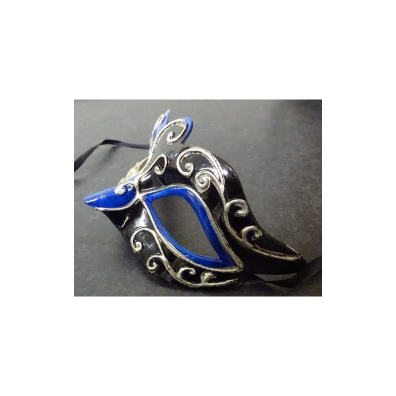 QUALITY BLACK BLUE & SILVER THEATRICAL MUSICAL NOTES / SCRIPT