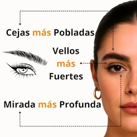 Mexico Roll On de Crecimiento de Cejas, sin Fragancia Añadida, Deja un Brillo Natural, con Capixyl™, Capilia Longa™, Lipocafeína y SymHair™ Force, Apt