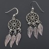Touch Jewellery 925 Sterling Silver Dream Catcher Drop Earrings