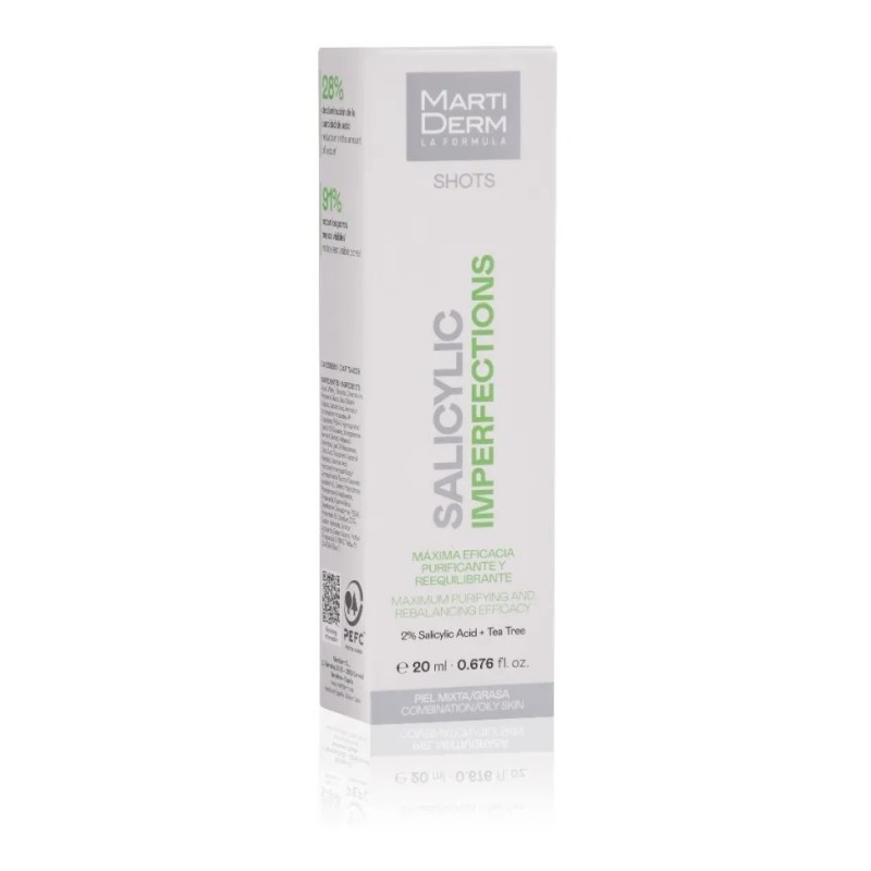 Martiderm Shot Salicylic Imperfections Matificante 20 Ml. Mixta