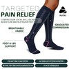 Aoliks 30-40 mmHg Medical Graduated Compression Socks for Men &