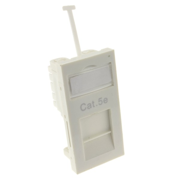 kenable CAT5e Low Profile RJ45 Module Keystone with Name Plate