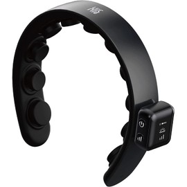 Hi5 H1 Electric Scalp Massager for Head Massage Scratcher- 11 Vibrating Nodes for Deep Relaxation, Stress Relief, &Hair Stimulation- Stylish, Compact, Lightweight Hairband Design (Black)