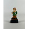 SilverTrophy: Runner-Up Trophy Figurine 2nd Place, First Loser, Second, Silver
