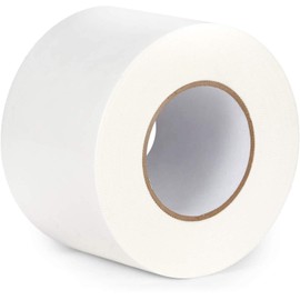 ELK Vapor Barrier Tape Moisture Barrier Seam and Seal Adhesive for Crawlspace Encapsulations, Carpet Padding, Masking, Underlayment or Marine Use, Waterproof 9 Mil Poly Tape (4 Inch x 180 Feet, White)