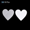 PATIKIL Reflective Stickers Waterproof High Visibility Night Caution Warning Heart