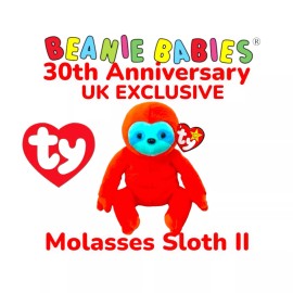 Ty New! Ty Beanie Babies 30th Anniversary UK RELEASE Limited Edition Molasses Sloth
