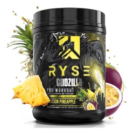 Pre Entreno Ryse Godzilla Pwo 40 Serv Los Sabore Sabor Passion Pineapple